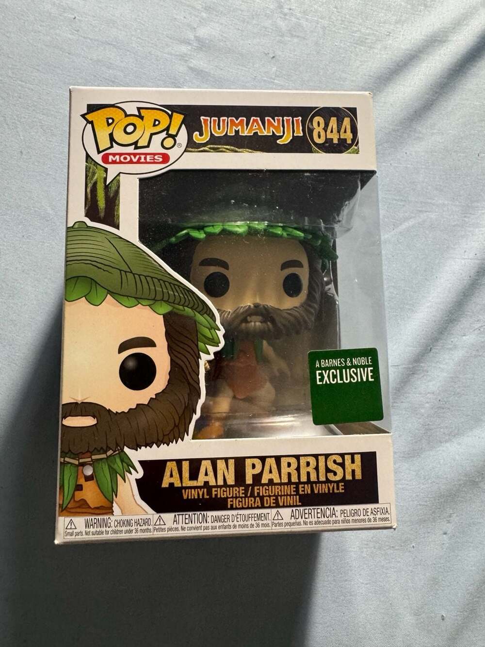 Funko Pop Movies Jumanji Alan Parrish 844 Figure